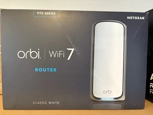 Router WiFi 7 de cuatro bandas NETGEAR Orbi serie 970 - Imagen 1 de 2