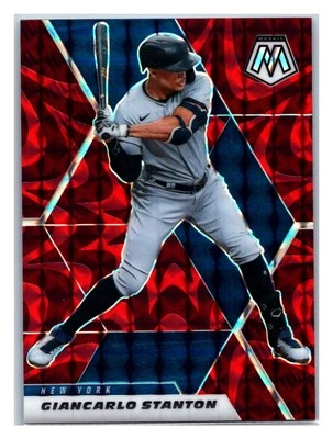Giancarlo Stanton 2021 Panini Mosaic Reactive Red #118 New York Yankees - Image 1 of 2
