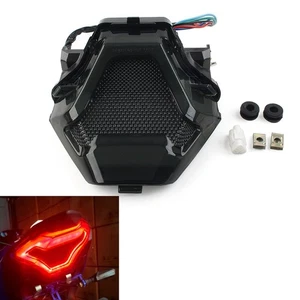Integrierte LED-Rücklicht-Blinker für Yamaha YZF R3 R25 Y15ZR MT07 YZF FZ07 - Picture 1 of 11