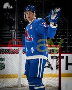 Nathan MacKinnon Nordiques Reveal Studio Colorado Avalanche 8x10 NHL Photo - Picture 1 of 1