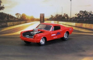 1965 1966 Ford Mustang GT Pro Stock Drag Racing 1/64 S Scale Model Limited Edit - Picture 1 of 8