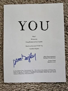 Penn Badgley SIGNED YOU Full Pilot Script Screenplay - Joe Goldberg Autograph - Picture 1 of 8
