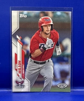 Will Wilson 2020 Topps Pro Debut #PD-69 Orem Owlz - Image 1 of 2