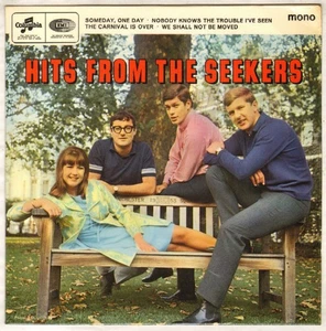 THE SEEKERS "HITS FROM THE SEEKERS" FOLK EP 1966 COLUMBIA 8496 - Picture 1 of 4