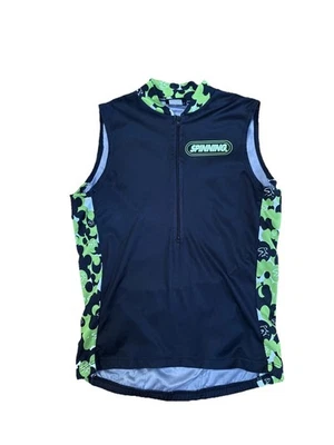 CAMISETA DE CICLISMO "SPINNING" PARA MUJER MAD DOGG ATLETISMO PEQUEÑAS BOLSAS TRASERAS VERDES Foto 1 de 4