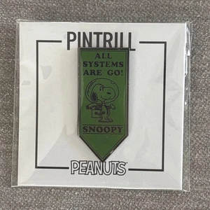 2019 SDCC Peanuts X Pintrill Astronaut Snoopy NASA Pin All Systems Are Go! - Bild 1 von 4