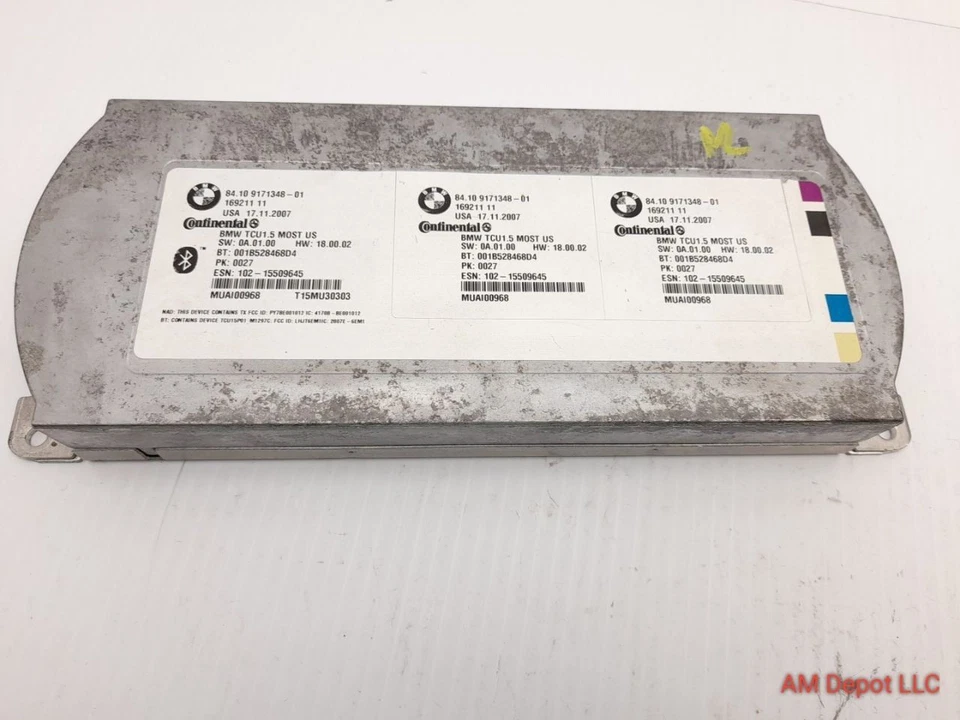 BMW 335i 335xi 328xi 328i E90 E92 2008 módulo de control telemático 84109181230 Foto 1 de 4