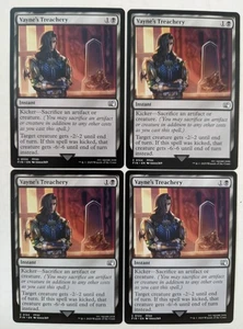 Vayne's Treachery x 4 - Final Fantasy - #124 - MTG - NM - Picture 1 of 1