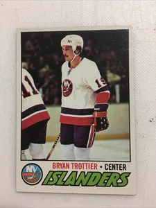 1977-78 Topps Bryan Trottier (HOF) #105 - New York Islanders - Bild 1 von 6