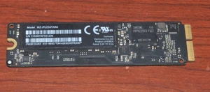 AS-IS SAMSUNG Solid State Drive SSD Apple 256GB MZ-JPU256T/0A6 Parts/Repair - Afbeelding 1 van 3