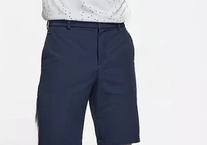 Pantalones Cortos de Golf Nike Dri-FIT Para Hombres Talla 32 M Azul Marino Entrenamiento Atlético Ropa Activa - Imagen 1 de 5