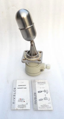 NOS NIVELCO NIVOMAG MKA-210-0 TANK VESSEL MAGNETIC FLOAT LEVEL SWITCH 250V AC12 - Image 1 of 4