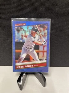 Wade Boggs 2020 Panini Donruss Holo Blue #215 - Picture 1 of 2