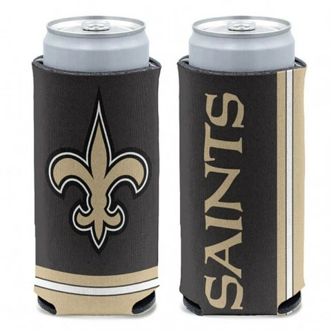 New Orleans Saints NFL Slim Can Cooler Cover