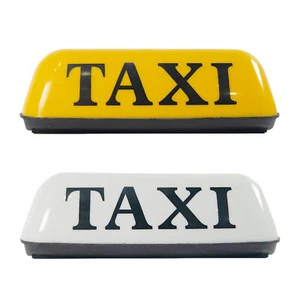 12 V Taxi Schild Dach Topper Auto Magnet Lampe LED Licht Wasserdicht - Bild 1 von 14