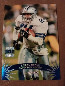 1996 LARRY BROWN TSC TOPPS STADIUM CLUB SHINING MOMENT CARD #165 COWBOYS SB MVP - Picture 1 of 2