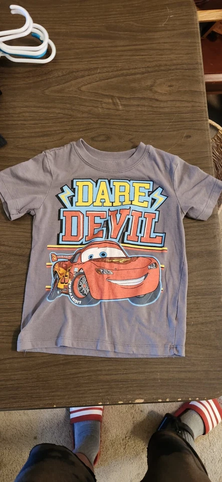 Camiseta infantil Disney Pixar Cars "Dare Devil" Foto 1 de 1