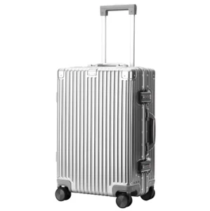 Bopai Aluminium Luggage Carry On Travel Hard Suitcase Light weight TSA Lock 20" - Picture 1 of 8