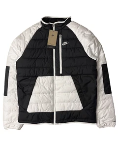 Nike Therma-FIT Legacy Puffer Jacket DQ4929-010 Black/White (Men’s Small) S - Picture 1 of 5