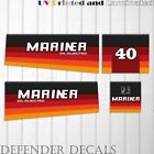 Mariner 40Hp Magnum 1989 Outboard Engine Decal Sticker Set Kit Reproduction