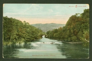 VINTAGE MEETING OF THE WATERS Co. WICKLOW IRELAND REAL PHOTO POST CARD LAWRENCE - Foto 1 di 2