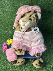 Costruisci un orso ghepardo giaguaro leopardo peluche animale WWF World Wildlife Fund gatto - Foto 1 di 5