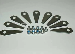 9 Stk. Klingen f. Bosch Indego 800,1000,1300 Connect Messerklingen Ersatz Neu! - Bild 1 von 1
