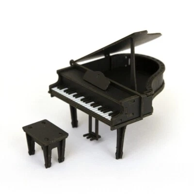 3D Puzzle Paper Art si-gu-mi PLUS Piano Small Case Instrument Craft Kit Easy - Image 1 of 4