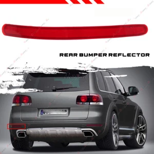 Lente de luz reflectora de parachoques trasero rojo lateral izquierdo para Touareg 2003-2010 - Imagen 1 de 8