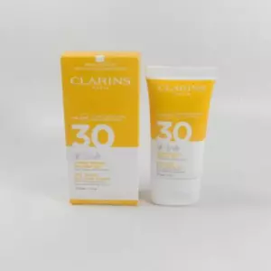 Clarins Sun Care Cream Dry Touch 30+ UVB FACE 1.7oz/ 50 ml *NEW IN BOX* - Picture 1 of 3
