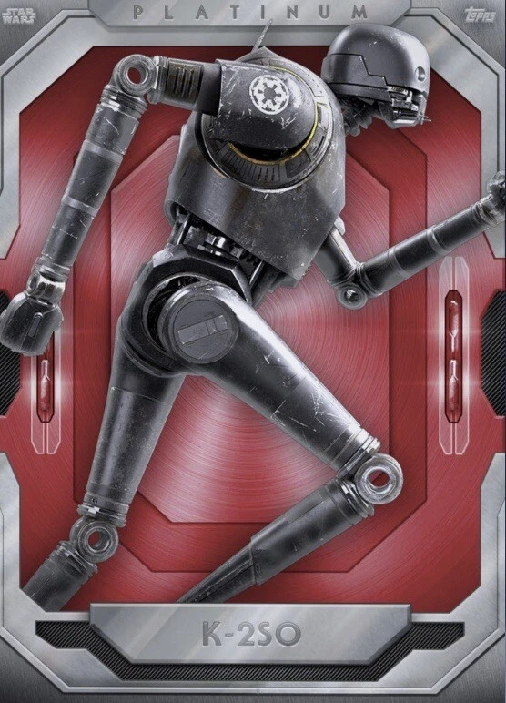 [DIGITAL CARD] Topps Star Wars - K-2SO - Platinum 22 W1 - Red Base Cargo - Image 1 of 1