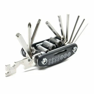 Multi Tool Bicycle Bike Allen Hex Keys Screwdriver Chain Link Tool MTB ROAD New - Picture 1 of 8