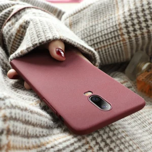 For OnePlus 9 8 7T Pro 6T 5T Shockproof Slim Hard Back Sandstone Skin Case Cover - Picture 1 of 13