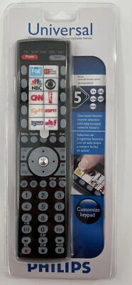 Philips Universal Remote with Customized Keypad SRU4105 SRU4105WM/17 - Image 1 of 4