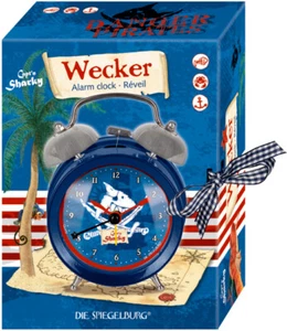 Wecker Capt'n Sharky Kinderwecker Piraten blau Spiegelburg neu 13809 - Bild 1 von 2