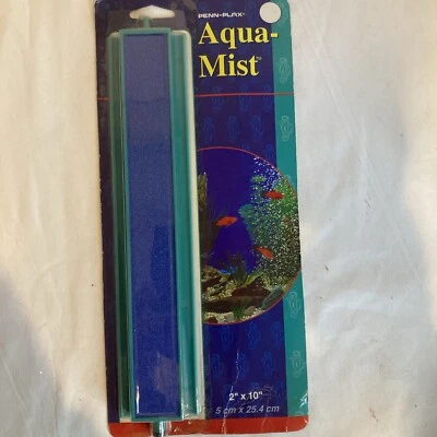 Aireador de acuario Penn Plax Aqua-Mist Add-A-Stone Airstone 10" de largo x 2" de ancho NUEVO Foto 1 de 2