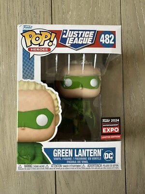 Funko POP! Heroes Justice League #482 Linterna Verde - 2024 C2E2 Compartido Exclusivo Foto 1 de 4