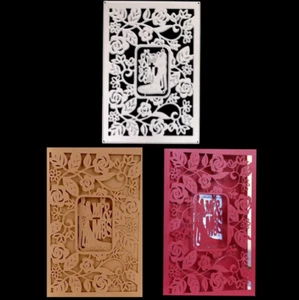 Wedding Couple Metal Cutting Dies Stencil Scrapbooking Embossing Album DIY Craft - Picture 1 of 5