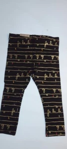 Jumping Beans Leggings Black Light of Chritsmas Baby Toddler Girl Size 2T - Picture 1 of 4