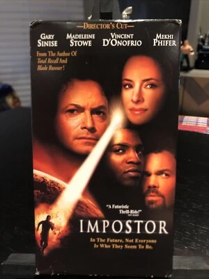 Imposter Directors Cut (VHS 2001) Sinise D'Onofrio Fleder SciFi RARE CULT HTF NM - Image 1 of 4