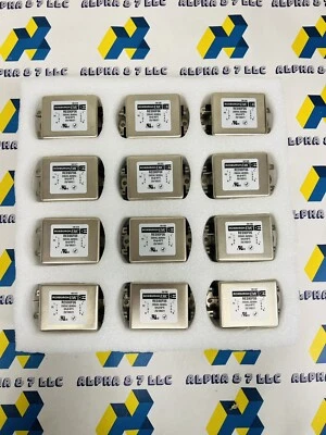 Lot of 6 Roxburgh EMC EMI Filter RES90F06 Chassis Mount Two Stage 6A - Image 1 of 4