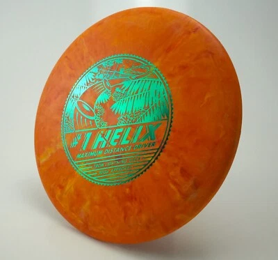 New Lightning Disc Golf #1 Helix Overstable Driver Older Run Rare Oop 169g - Image 1 of 4