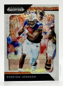2019 Prizm Draft Picks White Sparkle #57 Kerryon Johnson 6/15 Detroit Lions - Picture 1 of 2