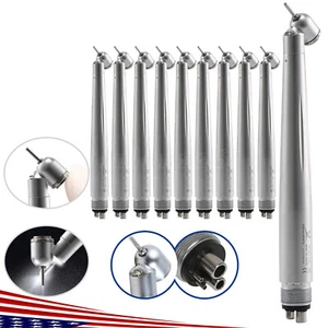 NSK Ti-Max X450 M4 Surgical 45° LED Speed Handpiece Dental Single Water Jet 18W - Picture 1 of 37