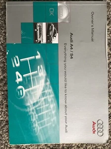 AUDI A4 S4 OWNERS MANUAL HANDBOOK 1994 To 2001 - Picture 1 of 4