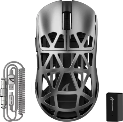 ATTACK SHARK R2 48g 8K Magnesium-Legierung Maus, PixArt PAW3950 Gaming-Sensor - Bild 1 von 4