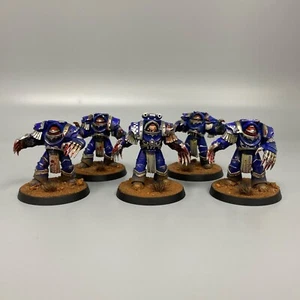 LEGIÓN CATAPHRACTII TERMINATORS ULTRAMARINES MARINES ESPACIALES PINTADO HEREJÍA HORUS - Imagen 1 de 4