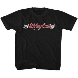 Camisa de música para niños Motley Crue con logotipo de Rd y Wht - Imagen 1 de 3