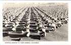 Physical Exercise at CAMP ROBERTS, California Military Postcard