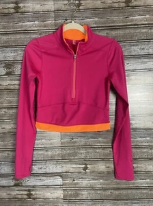 Chaqueta Recortada Free People Movement Tell Me Something Colorblock Cuarto Cremallera S - Imagen 1 de 12